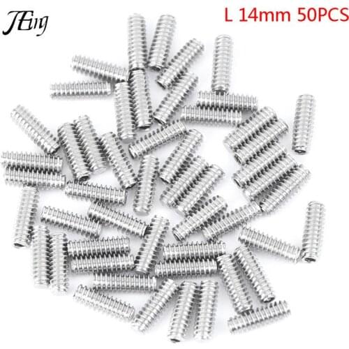 50Pcs 7/14mm FCS and FCS II Surfboard Fin Plug G5 FCS Board Fin Screw