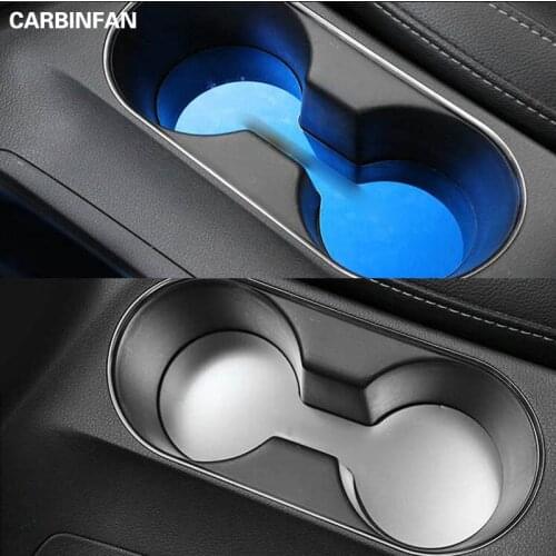 ACCESSORIES STAINLESS STEEL WATER CUP HOLDER MAT CAR STYLING FIT FOR HYUNDAI ELANTRA AVANTE 2016 2017