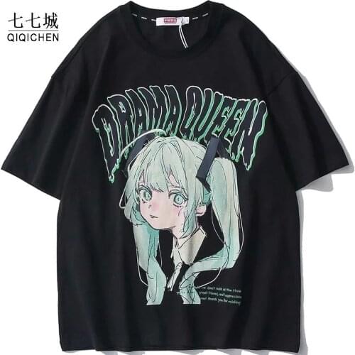 HipHop Oversized Grim Reaper Print T-shirt Men Independent Statue Printed T-shirt Streetwear Cotton Harajuku Summer Tops Tees