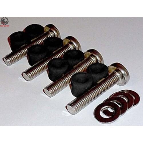 Extra Long M8x45mm Phillips Machine Screw Bolt TV Wall Mount Bracket Screw to Large TV Bolts With 25mm Long Spacers