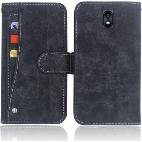Hot! Fly Power Plus 5000 Case High quality flip leather phone bag cover Case For Fly Power Plus 5000 with Front slide card slot