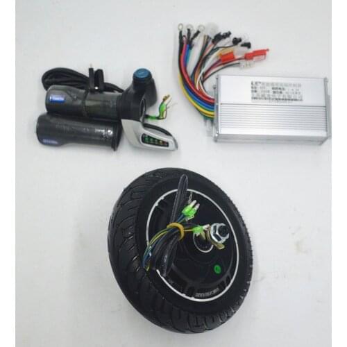 36V 48V 350W scooter motor with controller twist throttle kit for Electric Scooter/xiaomi scooter 8inch Wheel