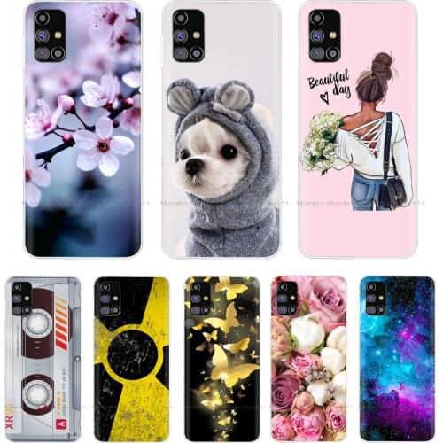 Soft Silicone Case For Samsung Galaxy M51 m515f TPU Fundas Phone Case For Samsung M31S M317F M31 M 31 S Back Cover Bumper Shell