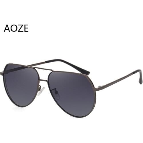 2020 brand new pilot polarized mens sunglasses sunglasses frame alloy sunglasses driving Anti-glare sunglasses oculos de sol UV