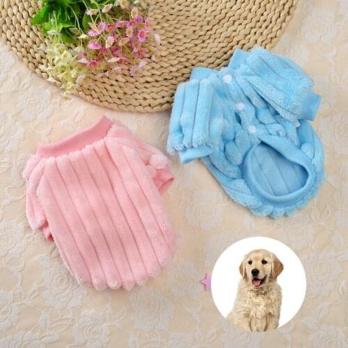 Autumn Winter Warm Dog Coat Jacket Clothing Pet Coats For Small Medium Dogs Cute Pet Clothes Puppy Kitten Cats Chihuahua Yorkies