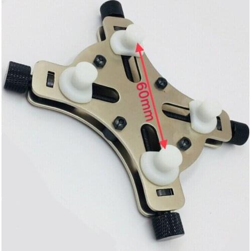 Durable Watch Repair Tool Back Case Opener Fixing Seat Four-Leg Clamp Holder
