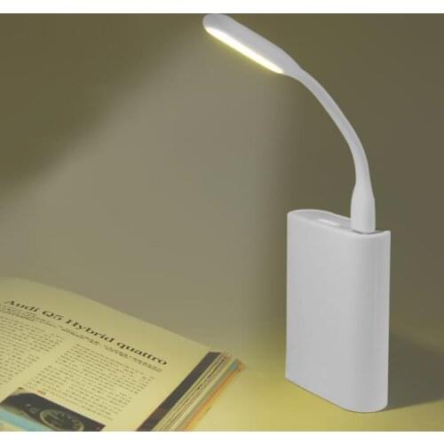 Light Mini Foldable Flexible Bright LED Lamp Indoor Light Study Book Reading Portable USB Lamp for Travel Bedroom Book Reader