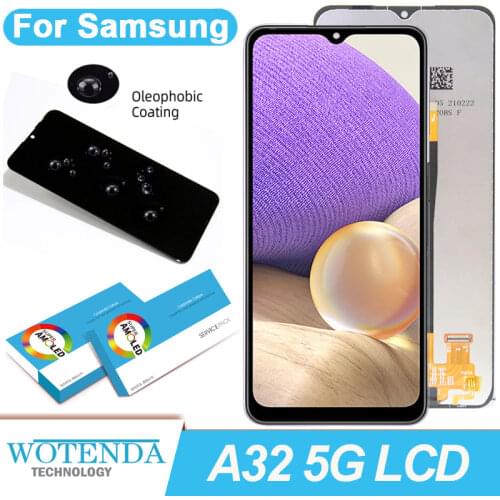 100% Original 6.5'' AMOLED Display for Samsung Galaxy A32 5G A326 SM-A326B LCD Touch Screen Digitizer Assembly Repair Parts