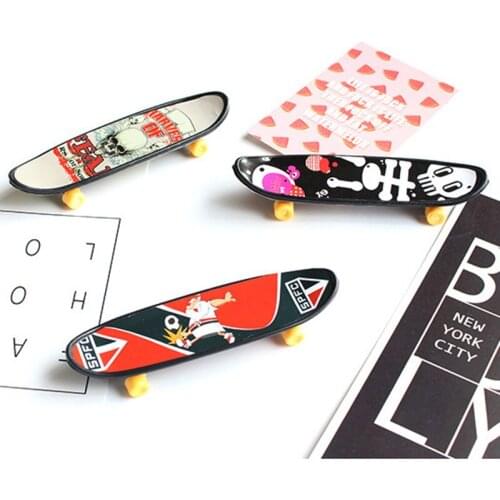 3pcs Family Fingerboard Skateboard Children Interactive Deck Sport Game Girl Gift Maple Novelty Desk Finger Toy for Adults Kids