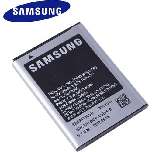 SAMSUNG Phone Battery EB494358VU For Samsung Galaxy Ace S5830 S5660 S7250D S5670 i569 I579 GT-S6102 S6818 GT-S5839i 1350mAh