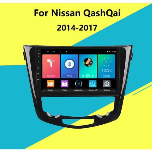 Android Quad Core 10.1 Inch Car Radio GPS Navi Multimedia Player For 2014 2015 2016 2017 Nissan QashQai X-Trail