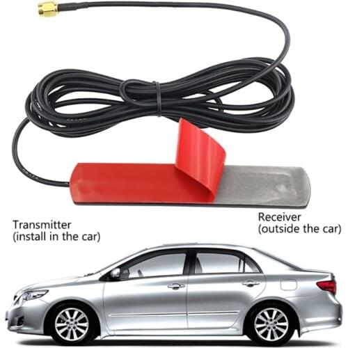 4G GSM Antenna 700-2600MHz Patch SMA Male Connector Car Aerial Adhesive Cable M2EC