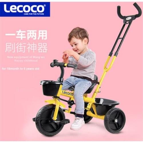Children Kids Tricycle Bicycle Car 1.5-3-5 Years Old Child Baby Stroller Baby Bike Walker With Foot Pedal