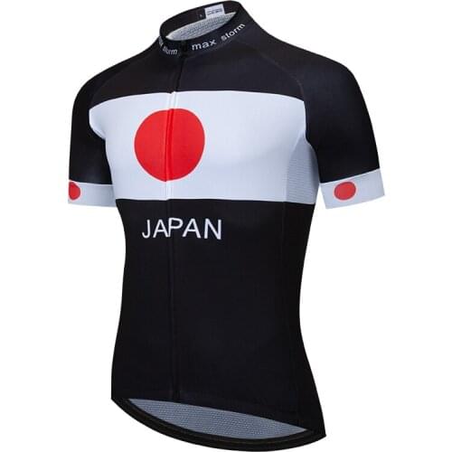 Cycling Jersey 2019 Japan Black Blue New Team Custom Road Mountain Racing Top Bike Jersey Maximum Storm