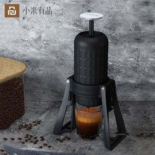 New Arrival STARESSO Portable Coffee Machine Stainless Steel Express Coffee Machine for Outdoor Home Office from Xiaomi Youpin