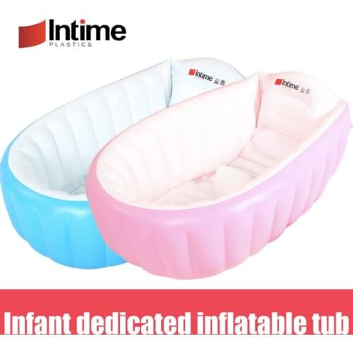 Infant Dedicated Inflatable bathtub thicken PVC Bath Tub Baby Swimming Pool Eco-friendly Portable Children Kids Tub 98x65x28CM