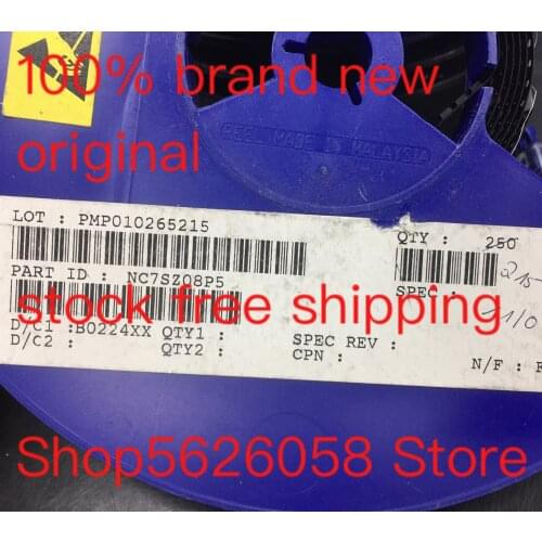 NC7SZ08P5 SOT353 100% new original 50PCS/LOT STOCK