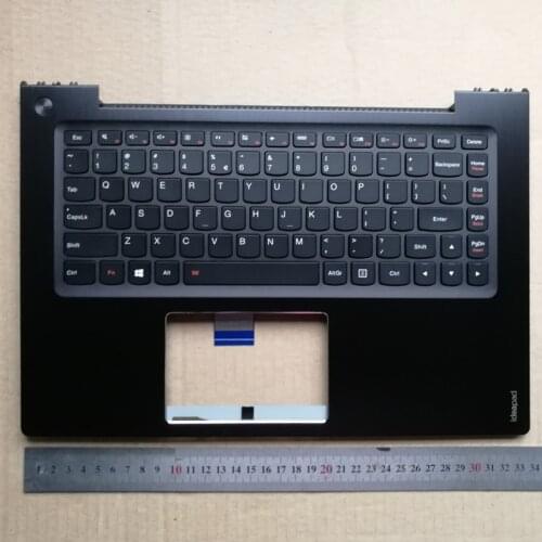 US new laptop keyboard with palmrest for lenovo ideapad U430 U430P U430T no-backlit