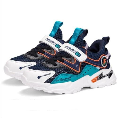 2021 New Summer Children Mesh Shoes Boys Girls Comfortable Lightweight Students Running Shoes Soft Bottom Casual Sport Sneakers