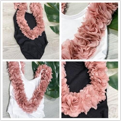 1-5 Years Infant Kids Baby Girls Sleeveless Flower Backless Swimsuit Summer Cool Beachwear Bathing Suits Girl Swimwear