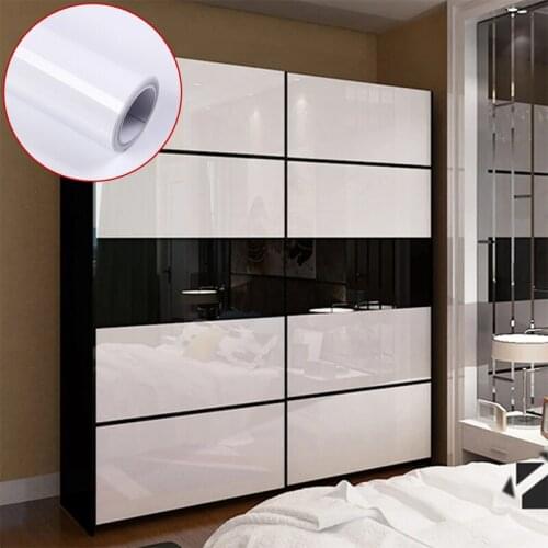 Self Adhesive Film Wallpaper Furniture Cabinets PVC Waterproof Wardrobe Desktop Kitchen Stickers Drawer Contact Paper Thickened