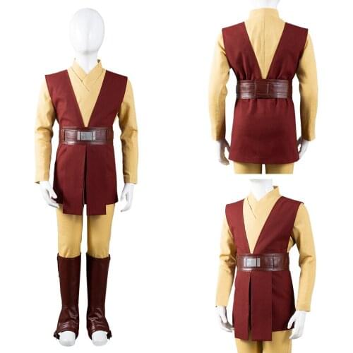 The Bad Batch Caleb Dume Cosplay Costume Outfits Kids Jedi Knight Robe Halloween Carnival Suit