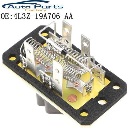 Heater Blower Motor Resistor For Ford Escape Expedition F-150 Mustang & Mazda Tribute Mariner Villager Lincoln 4L3Z-19A706-AA