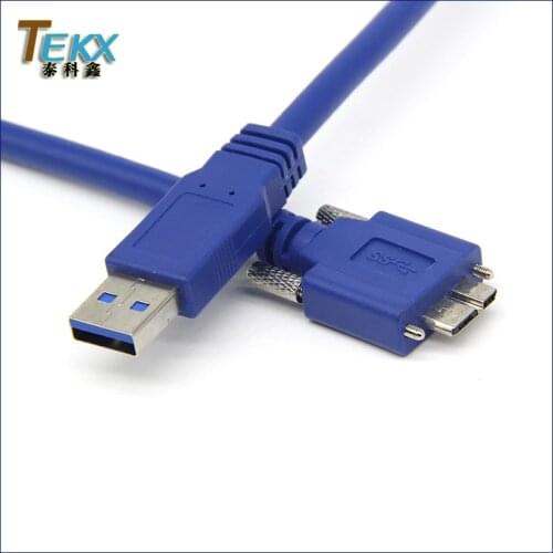 Screw rotation may be fixed with USB3.0 Micro USB3.0 mobile hard disk data line can be locked