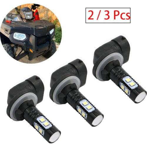 2/3 Pcs 50w per bulb upper headlight bulb rack mounted headlights for POLARIS ACE 150 500 570 900 HAWKEYE MAGNUM RANGER RZR
