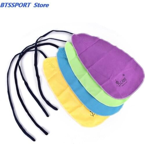 4 Color Instruments Cleaning Cloth For Clarinet Piccolo Flute Sax Saxphone Woodwind Instruments Parts & Accessories