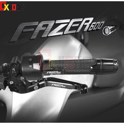 For Yamaha FAZER 600 Motorcycle Accessories Brake Clutch Levers Handlebar Hand Grips Ends FAZER600 FZ6S FZ6N 1998-2010 2008 2009