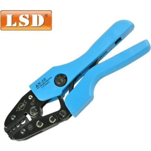 AN-10 crimping plier for non-insulated cable links,terminals,connector 1-10mm2 terminal press tool