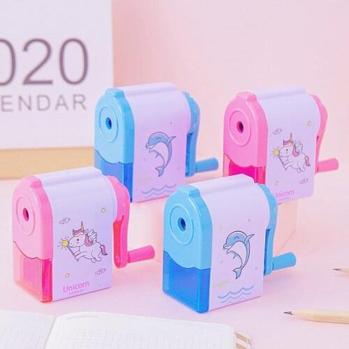 Automatic Pen Feeding And Turning Knife Sharpener Hand Turning Automatic Pen Sharpener Primary School Student Prize Stationery