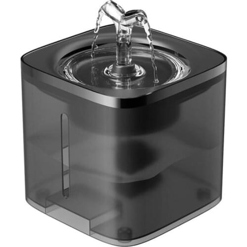2L Smart Pet Cat Water Fountain Water Filter Dispenser Automatic Pet Water Feeder Dog Drinking Dispenser Bowl Container for Cats