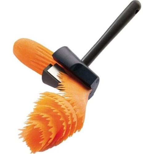 Black Spiral Funnel Carving Cutter Funnel Grater Spiral Slicer Spiral Shredding Machine Vegetable Grater Kitchen tool