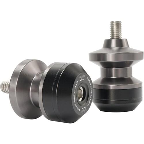 Swingarm Spool Sliders Swing Arm Spools M8 For Triumph Daytona 675R 11-12 Street Triple 12-20 Street Triple R Tiger 800/XC 10-20