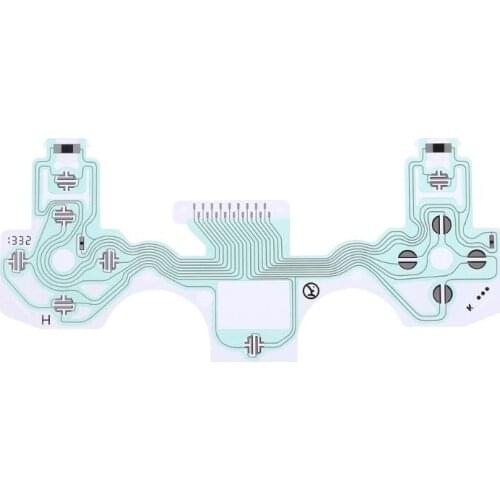Circuit Film Button Ribbon Conductive Cable Keyboard Flex PCB Replacement for PS4 Playstation 4 10XX 11XX Controller Accessories