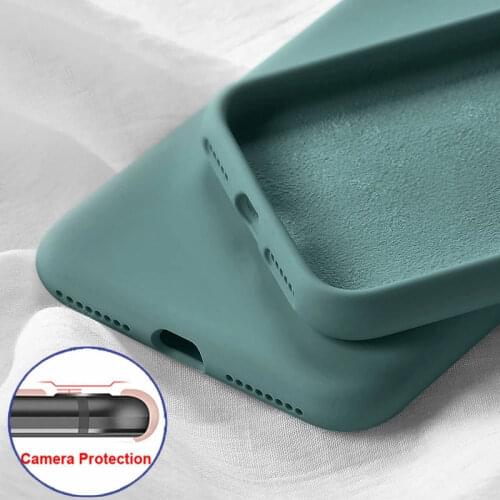 Shockproof Phone Case For Xiaomi Redmi Note 8 CC9E A3 8T 8A 7 9T 5 K20 CC9 6 Lite Pro Colors Liquid Silica gel Protection Cover