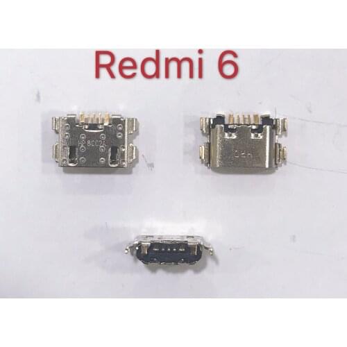10pcs/Original for Redmi 6 6A 6pro Redmi7 Micro USB Connector USB Charger Dock Charging Port