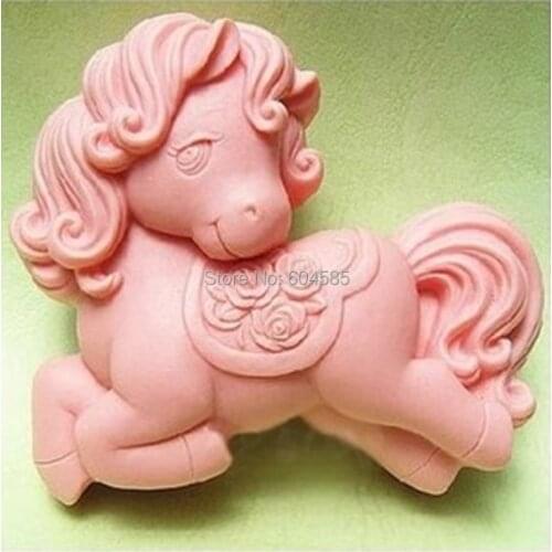Horse Craft Art Silicone Soap mold Craft Molds DIY Soap Making molds