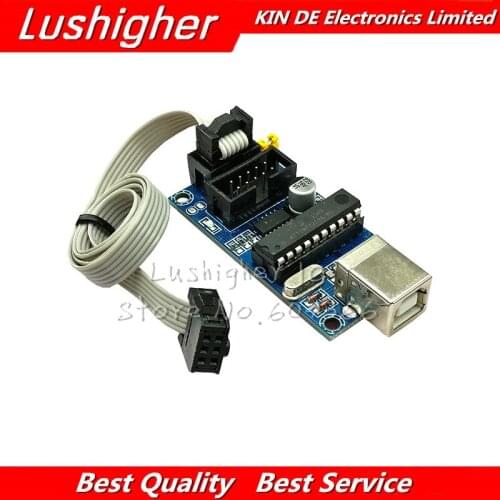 USBTiny USBtinyISP AVR ISP Programmer Bootloader IDE Meag2560 UNO R3 With 10pin Programming Cable One