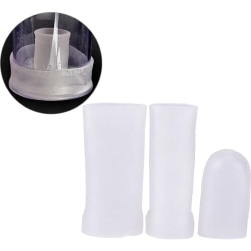 1PCS Silicone Sleeve Replacement for Pro Penis Extender Stretcher Enhancer Enlarger Size Master Pro 3 Styles