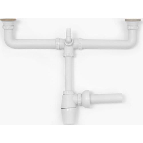 1pc sink drainer for washbasin sink kitchen bathroom double basin sink flexible pipe