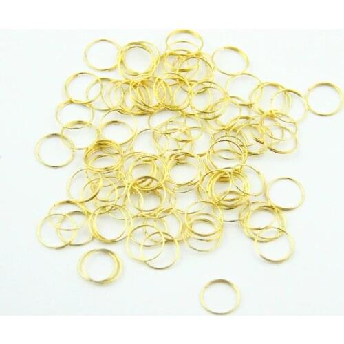 10000pcs 12mm Rings crystal Octagon Beads Lamp Connectors Components