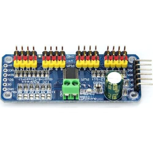 16 PWM / Servo / servo drive controller robot IIC interface board