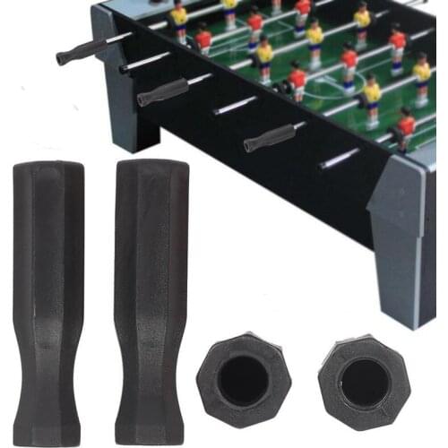 2pcs Table Football Soccer Machine Desktop Football Handle Inner Diameter 16mm Good Friction Performance Soft