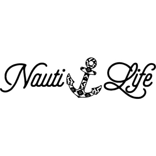 30*8cm Anchor Nautical Life car stickers Boat Sailing Totems Vinyl Decal Window Bumper Novelty JDM Drift car stylings