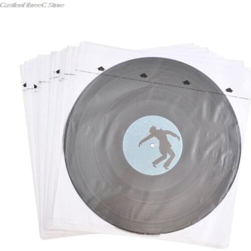20PCS Anti-static Rice Paper Record Inner Bag Sleeves Protectors For 12 Inches Vinyl Record Turntable Accessories