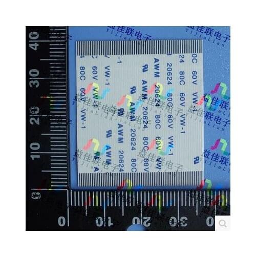 Free shipping flat cable the loop 0.5mm-68p-40mm-A FPC LCD LVDS 0.5mm 68pin 40mm lenght homonymous ffc line 10pcs/lot