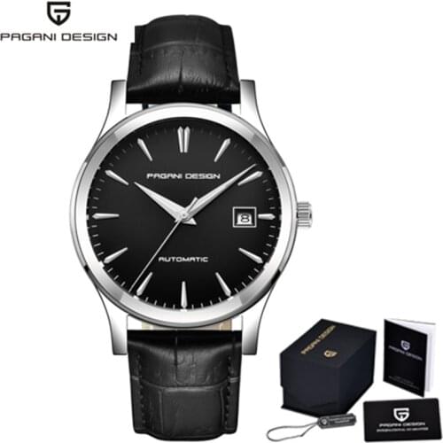 Pagani Design 2021 Top Brand Luxury Mens Mechanical Watch Leather Casual Waterproof Men Watch Business Watch Relogio Masculino